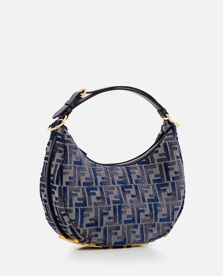 Fendi - SMALL FENDIGRAPHY JACQUARD FF SHOULDER BAG_4