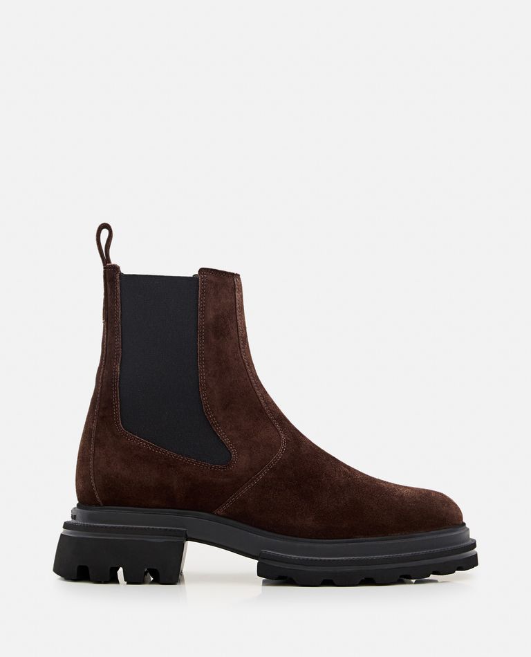 Shop Hogan Chelsea Boots In Black