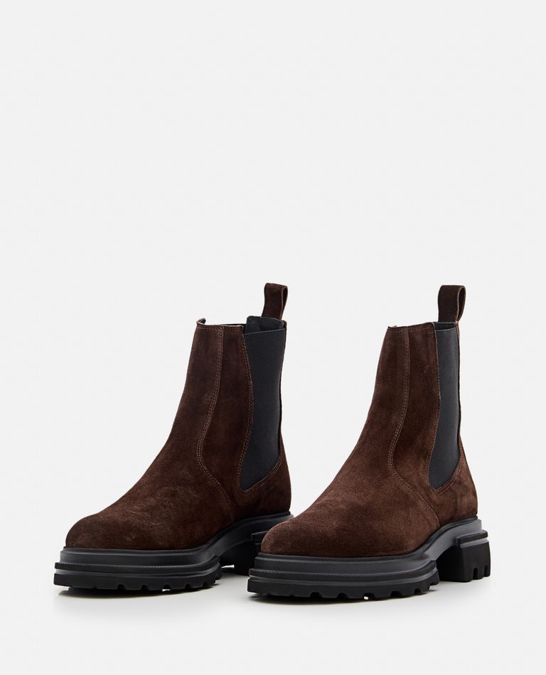 Shop Hogan Chelsea Boots In Black