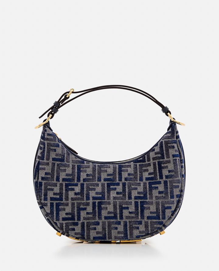 Fendi - SMALL FENDIGRAPHY JACQUARD FF SHOULDER BAG_1