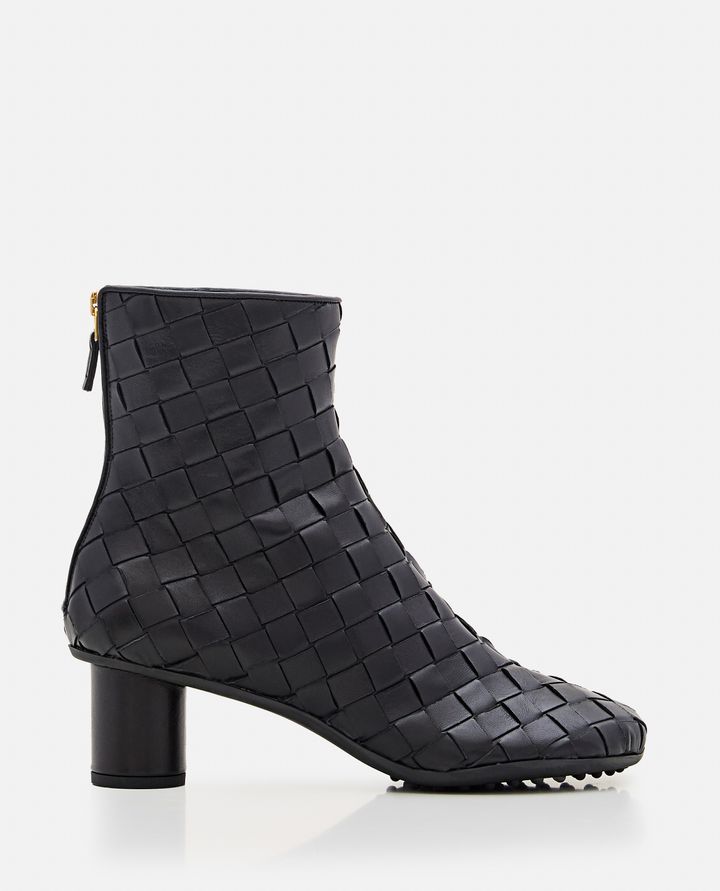 Bottega Veneta - 55MM ATOMIC KITTEN NAPPA OPAQUE WEAVE ANKLE BOOT_1