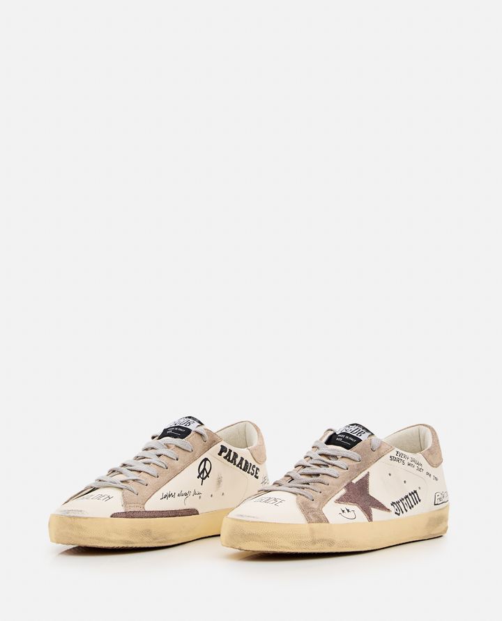 Golden Goose - SUPER STAR NAPPA UPPER NYLON TONGUE SUEDE STAR AND HEEL_2