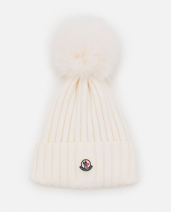 Moncler - WOOL LOGO HAT_1