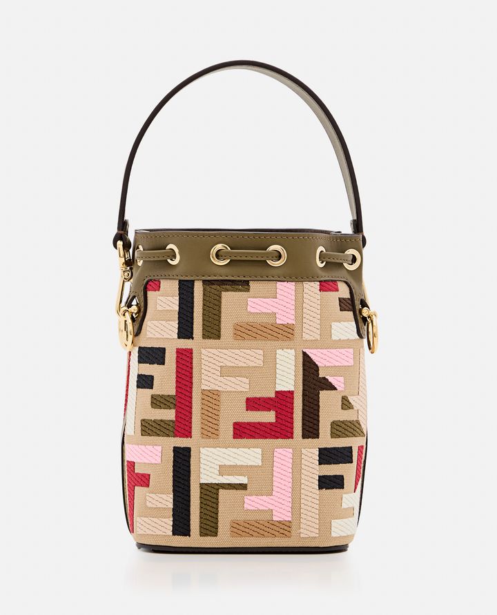 Fendi - MINI MON TRESOR BORSA IN CANVAS_4