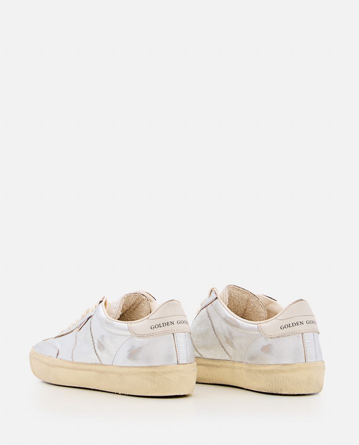 Golden Goose - SOUL-STAR LAMINATED LEATHER SNEAKERS_3