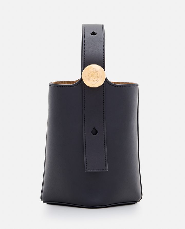 Loewe - MINI PEBBLE BUCKET LEATHER BAG_1