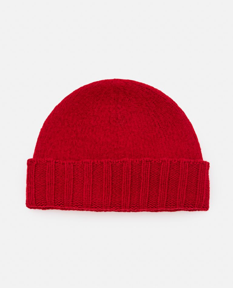 Drumohr Gauzed Beanie In Red