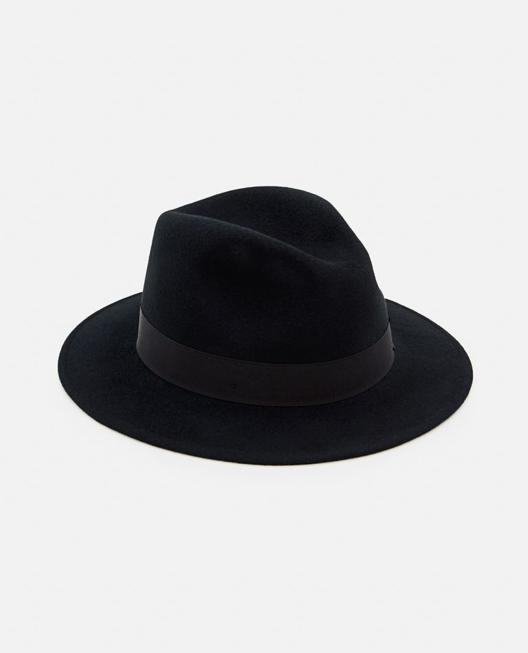 Shop Borsalino Cannete Hat In Black