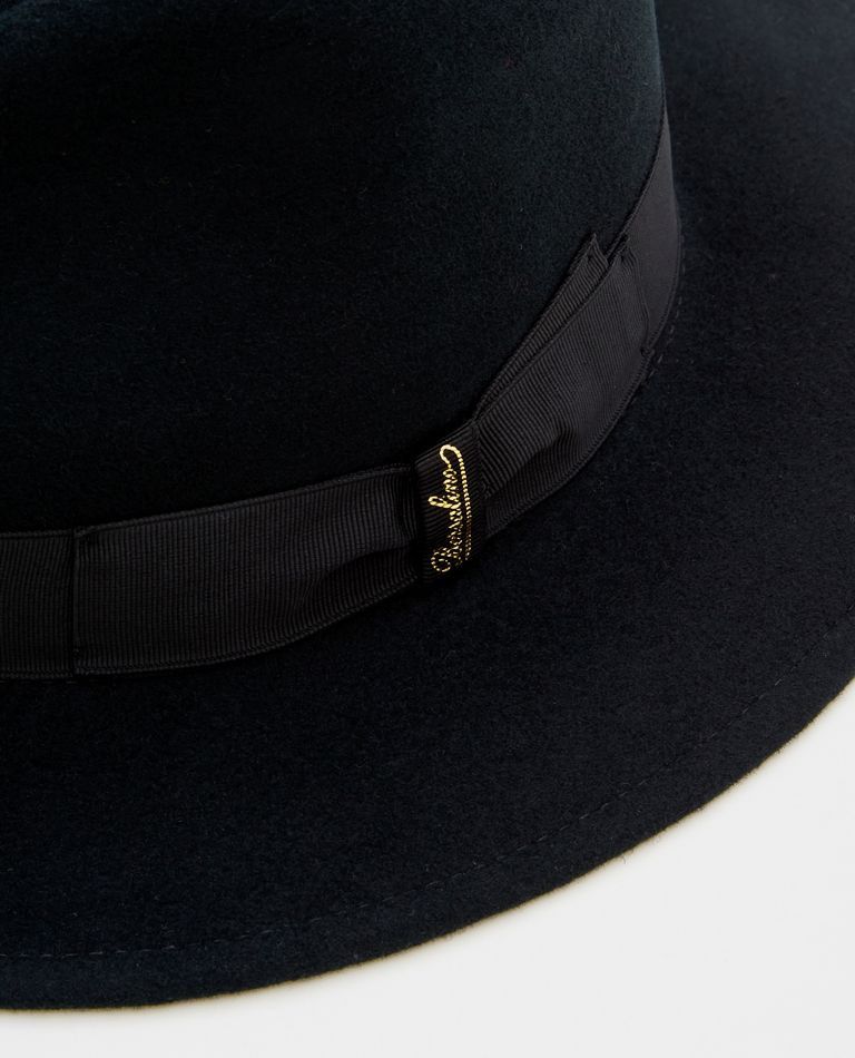 Shop Borsalino Cannete Hat In Black