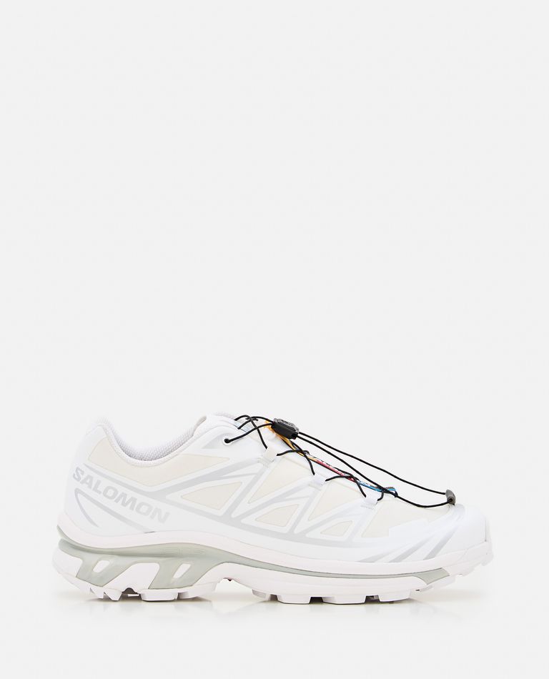 Shop Salomon Xt-6 Goretex Sneakers In White
