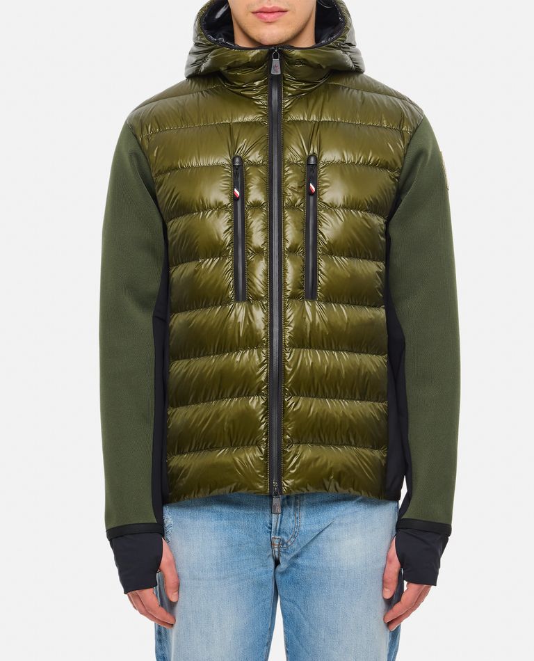 Moncler Padded Jacket In Green