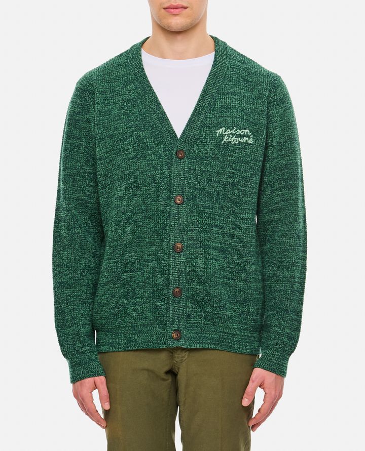 Maison Kitsuné - MAISON KITSUNE HANDWRITING COMFORT CARDIGAN_1