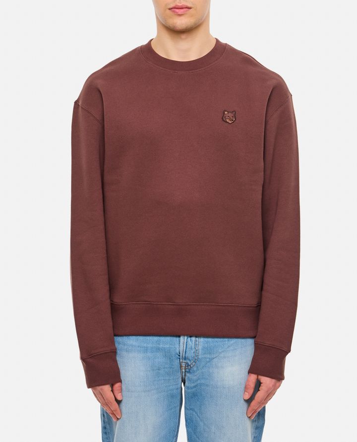 Maison Kitsuné - BOLD FOX HEAD PATCH COMFORT SWEATSHIRT_1