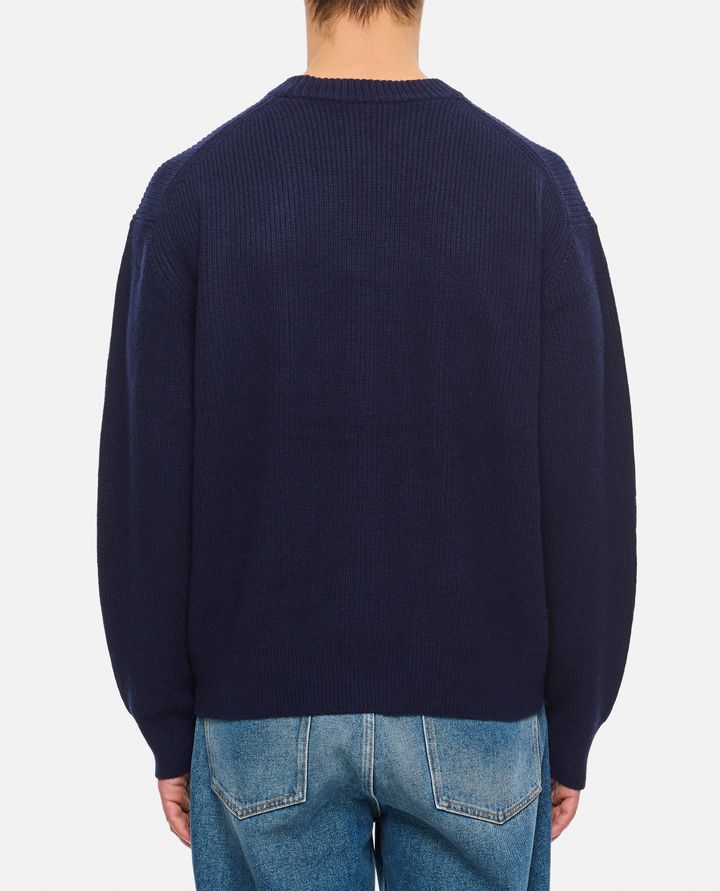 Maison Kitsuné - MAGLIONE CON PATCH VOLPE_3