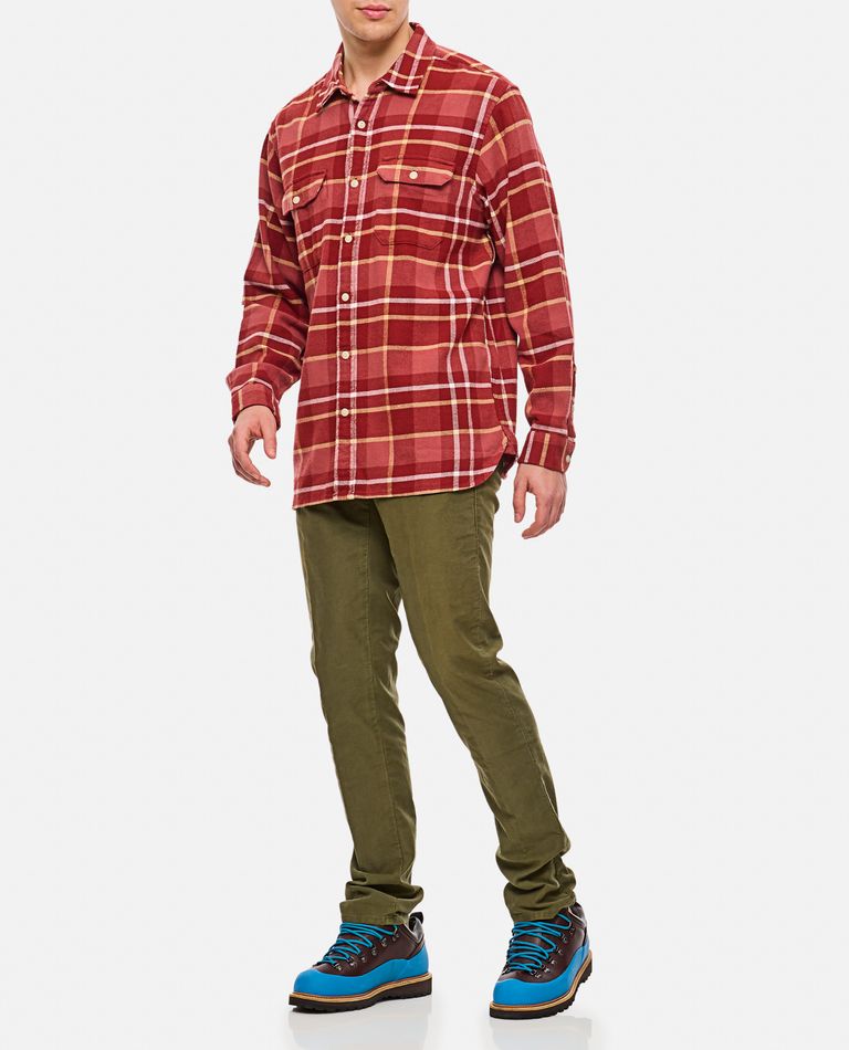 Levi Strauss & Co Checked Shirt Worker In Red