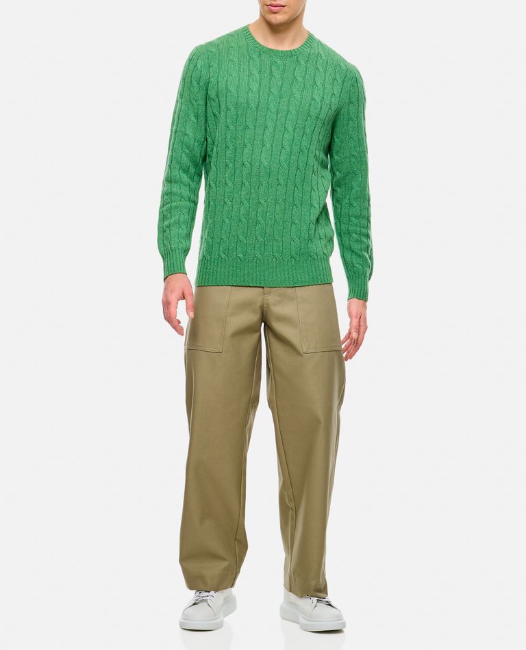 Shop Polo Ralph Lauren Pullover In Green