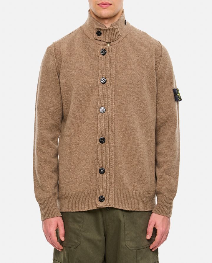 Stone Island - LAMBSWOOL CARDIGAN_1