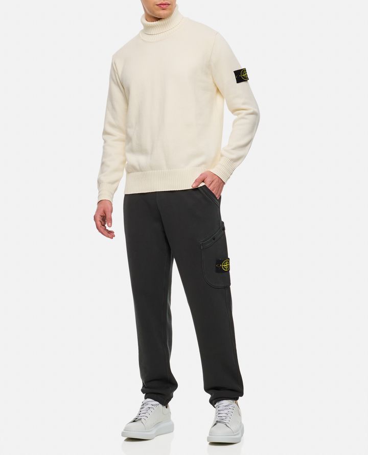 Stone Island - PANTALONE IN FELPA EFFETTO 'OLD'_2