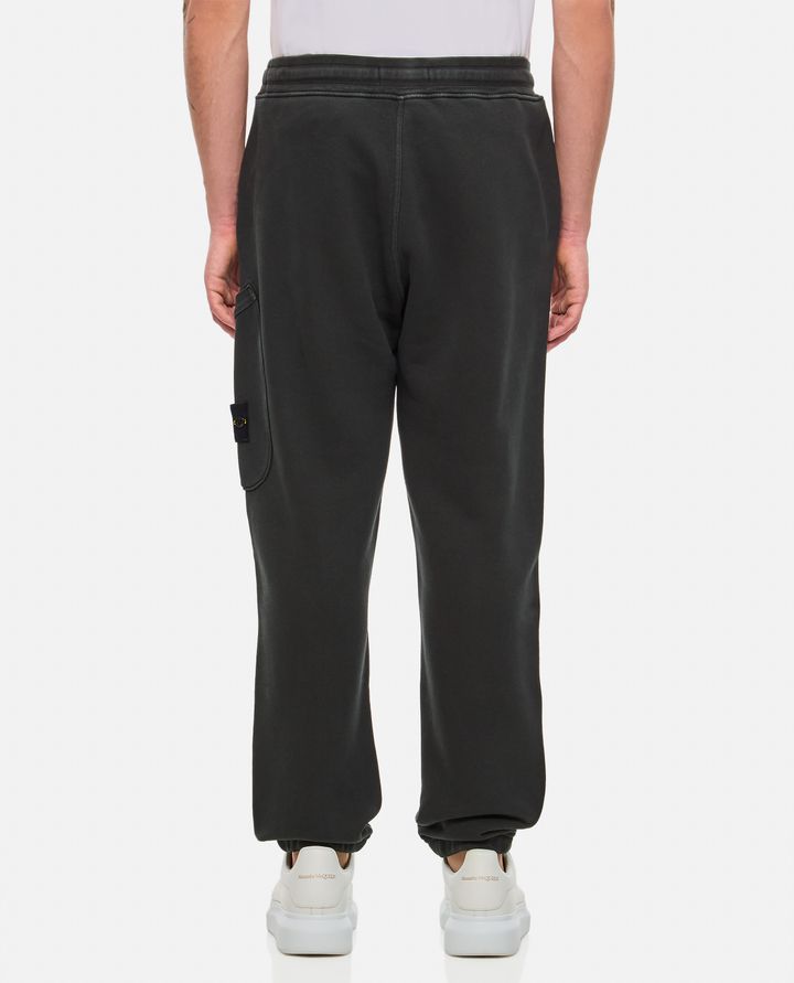 Stone Island - DIAGONAL FLEECE 'OLD' EFFECT TROUSERS_3