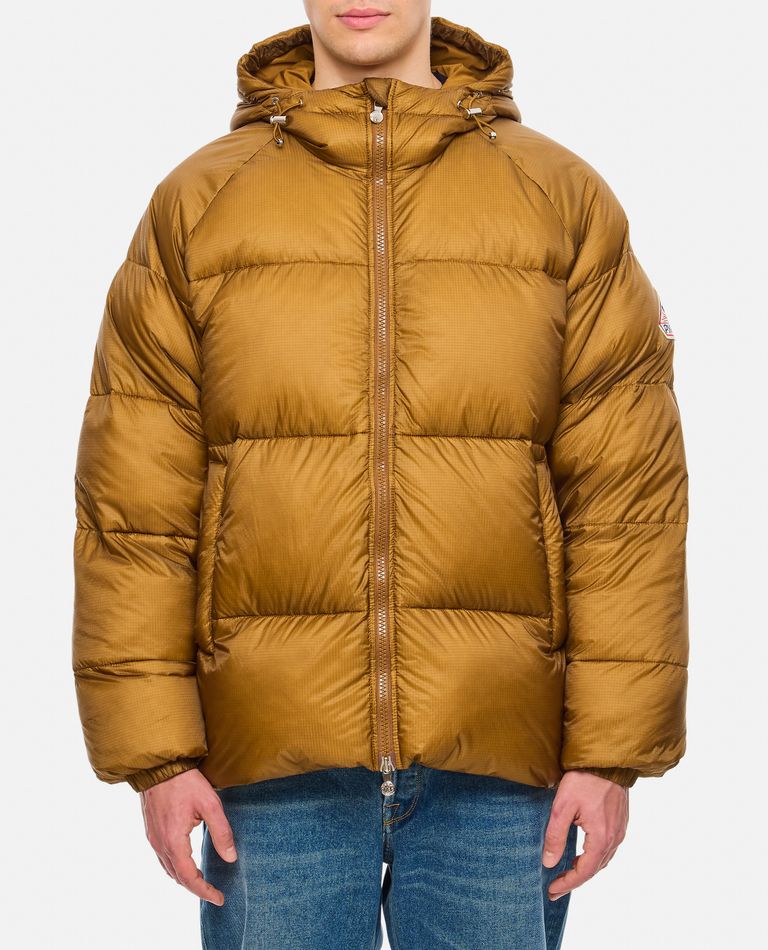 Shop Pyrenex Sten Ripstop Puffer Jacket In Brown