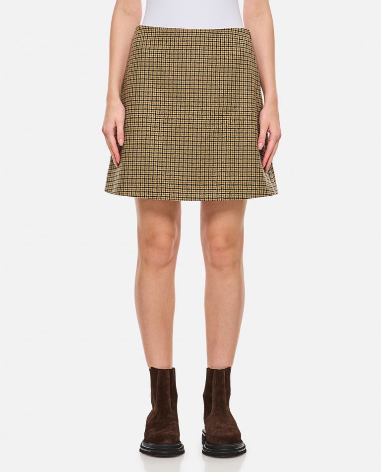 MONCLER SHORT A-LINE SKIRT 