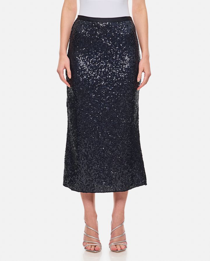 Polo Ralph Lauren - A LINE SEQUIN MIDI SKIRT_1