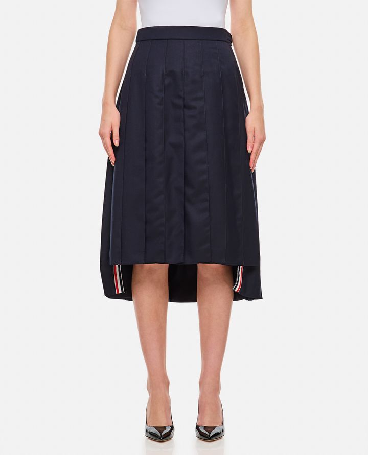 Thom Browne - PLEATED WOOL SKIRT_1