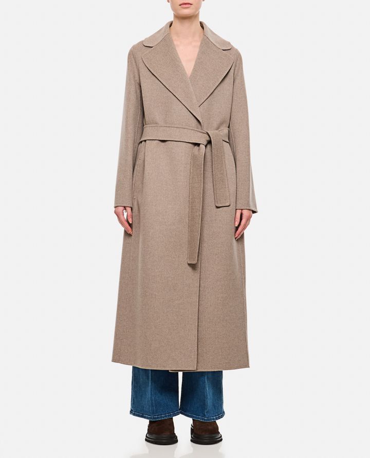 S Max Mara - POLDO WOOL BELTED COAT_1