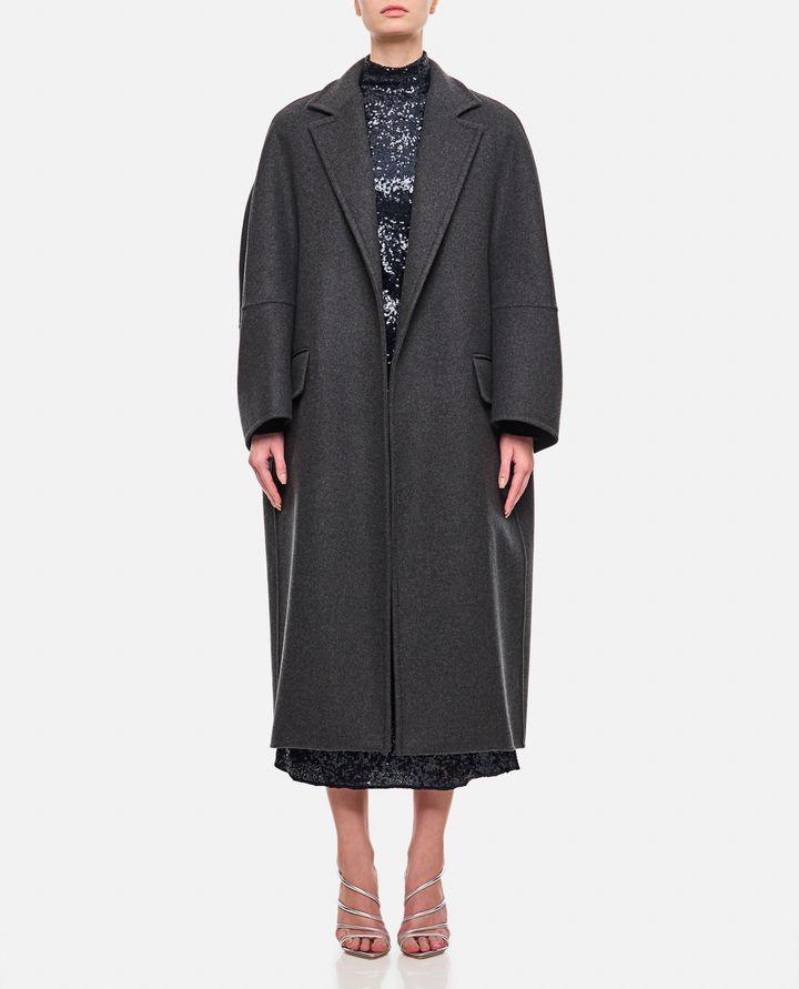 Max Mara - ASBURGO WOOL AND CASHMERE OVERSIZE BELTED COAT_1