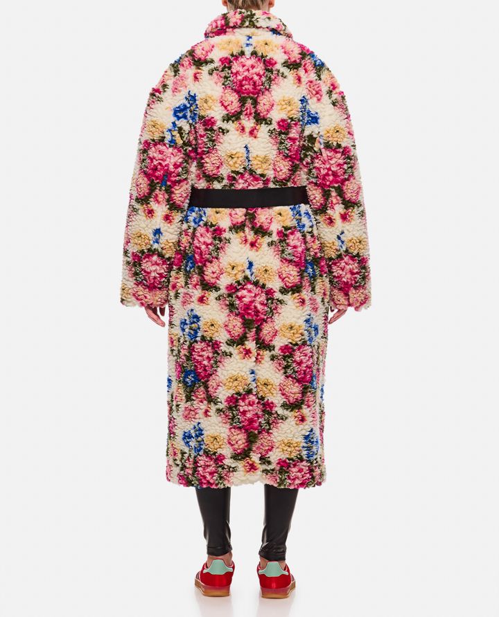 Loewe - DOUBLE BREASTED FLOREAL COAT_3