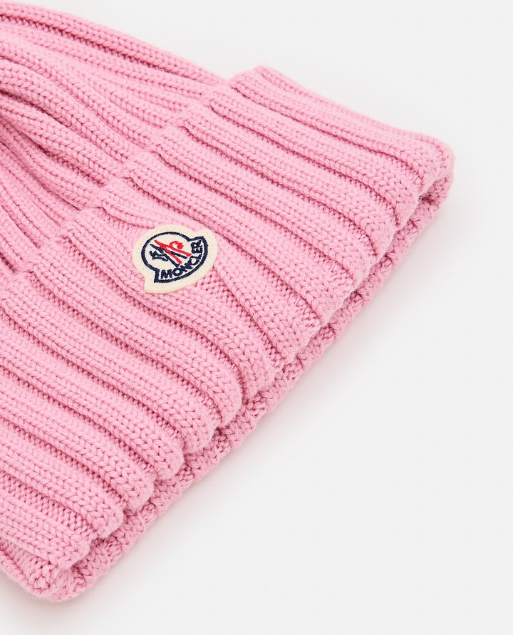 Moncler - WOOL LOGO HAT_3