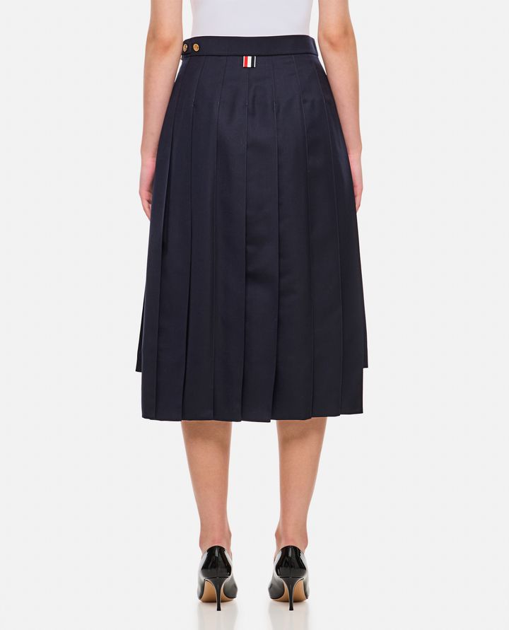 Thom Browne - PLEATED WOOL SKIRT_3