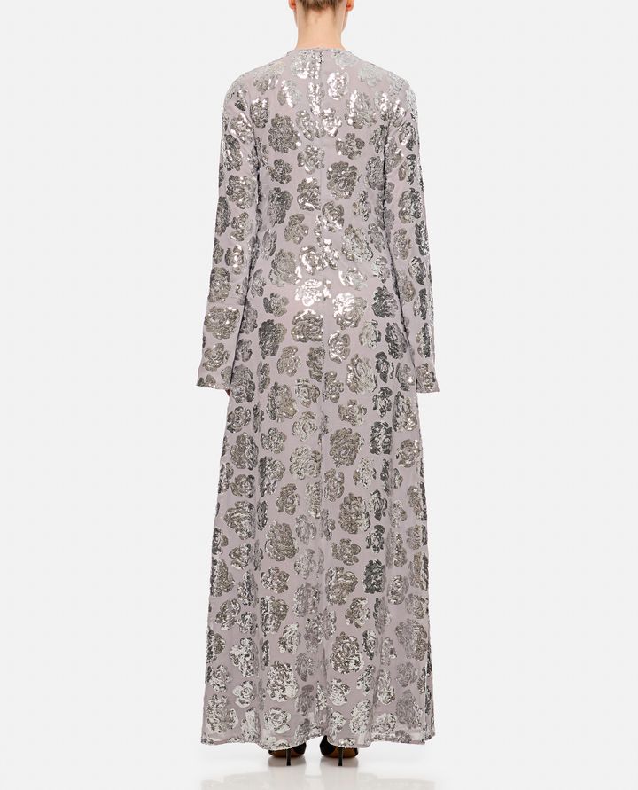 Rotate Birger Christensen - SEQUIN CHIFFON MAXI DRESS_3