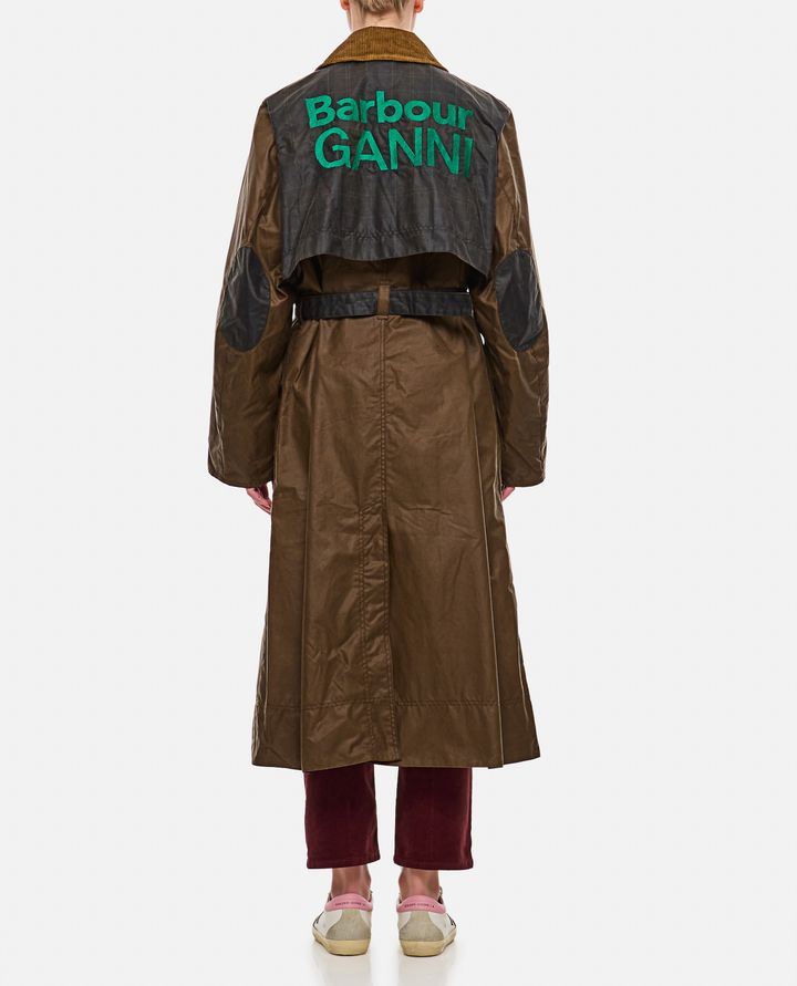 Barbour - GANNI X BARBOUR WAX TRENCH_3