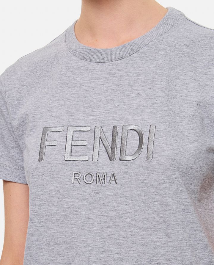 Fendi - FENDI ROMA JERSEY T-SHIRT_4