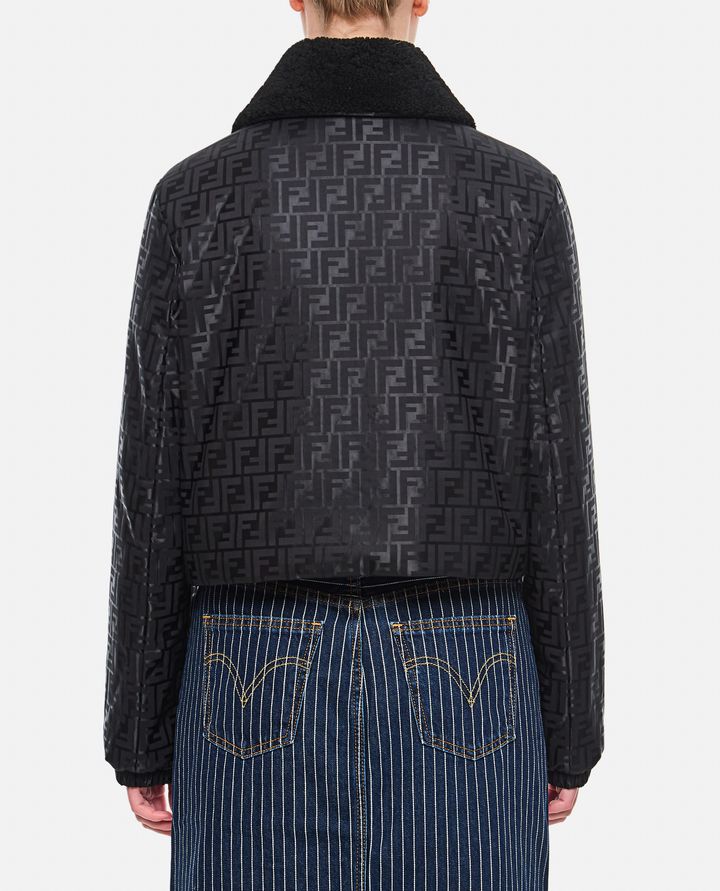 Fendi - FRONT ZIPPED FF JACQUARD JACKET_3