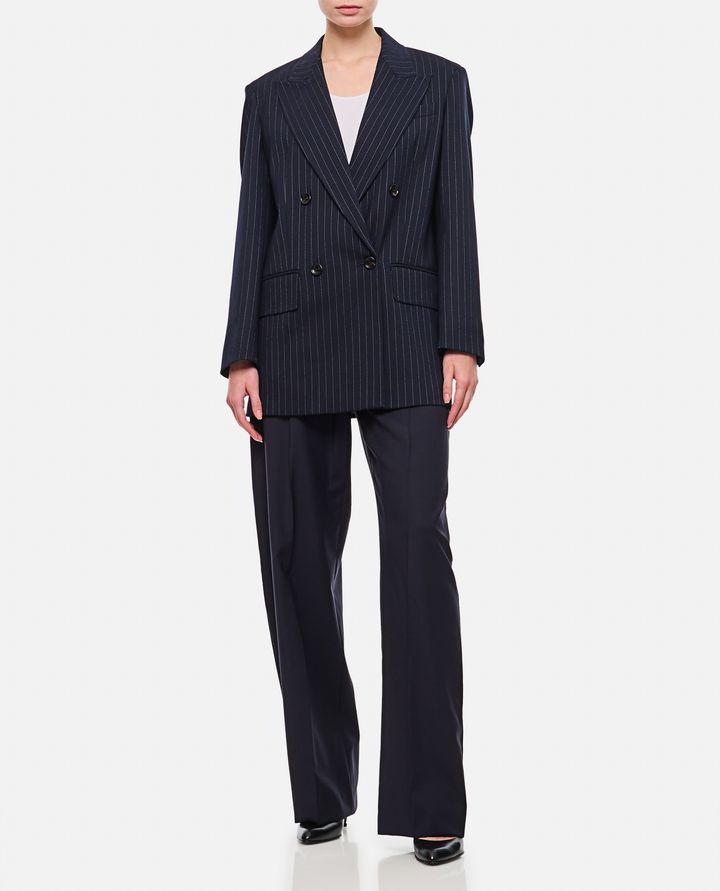 Max Mara - ALBANY DOUBLE BREASTED PINSTRIPES JACKET_2