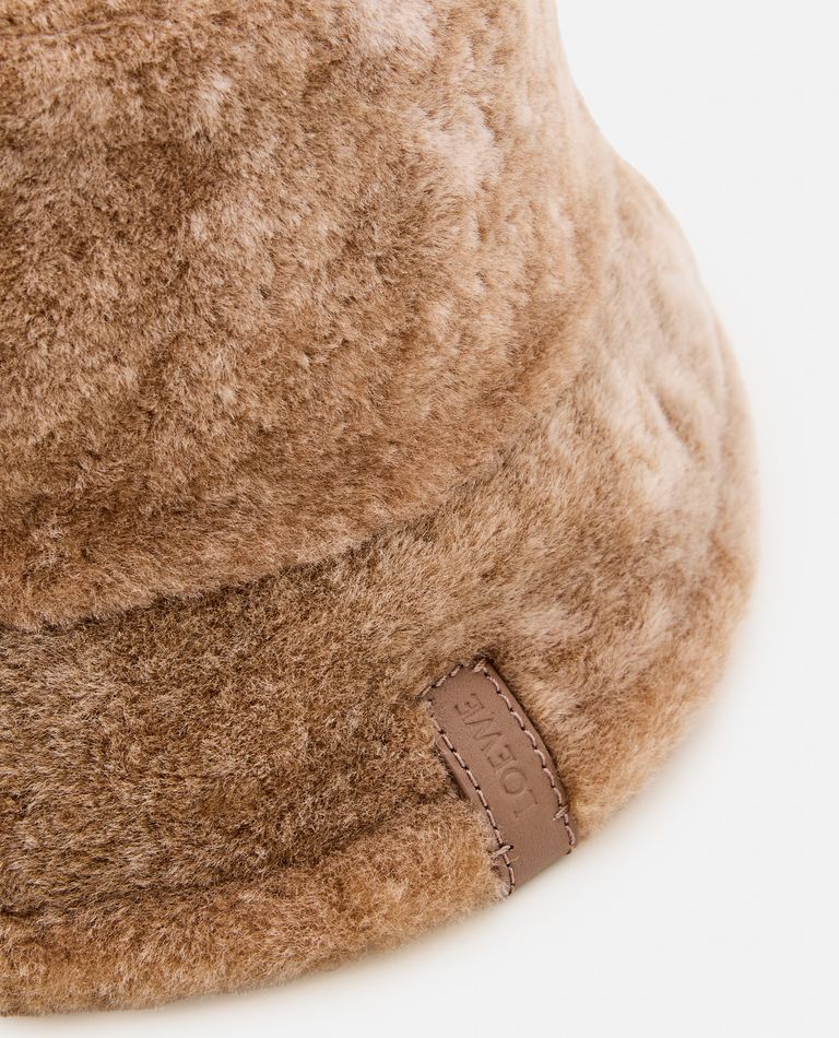 LOEWE SHEARLING シアリング バケットハット SHEARLING BUCKET HAT for Women - Loewe | Biffi