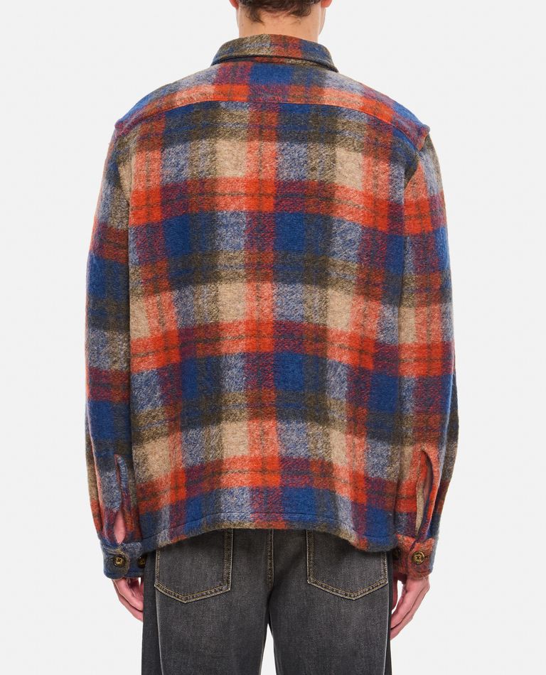 お歳暮 のし PARKER Biffi | sale Flannel Portuguese - Men for OVERSHIRT トップス
