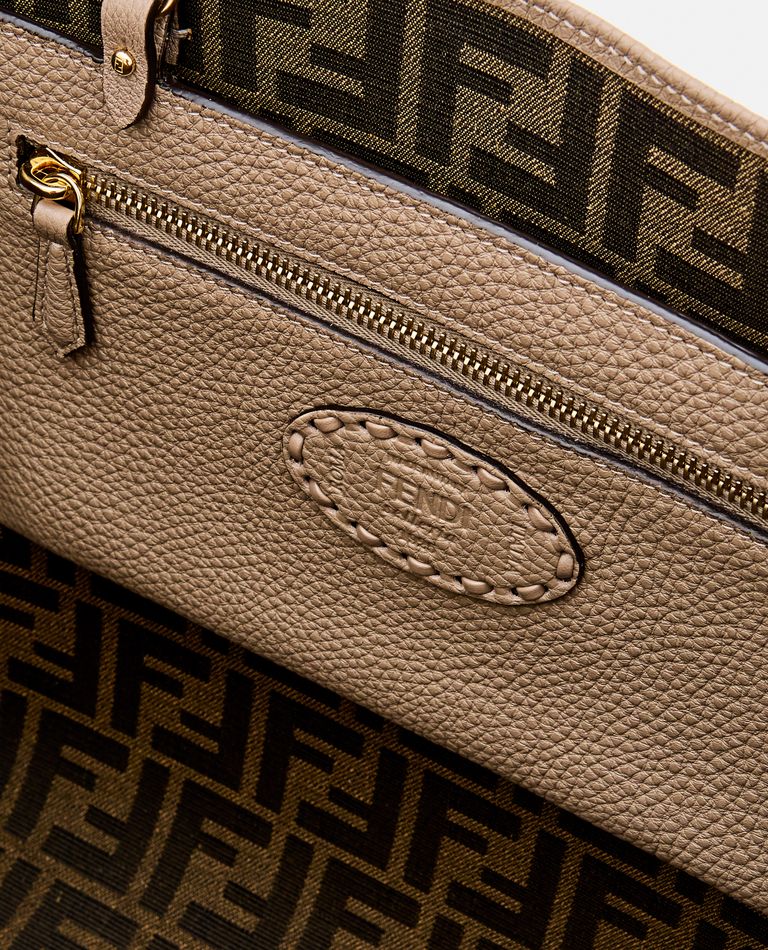 MEDIUM ROLL LEATHER TOTE BAG for Women - Fendi | Biffi