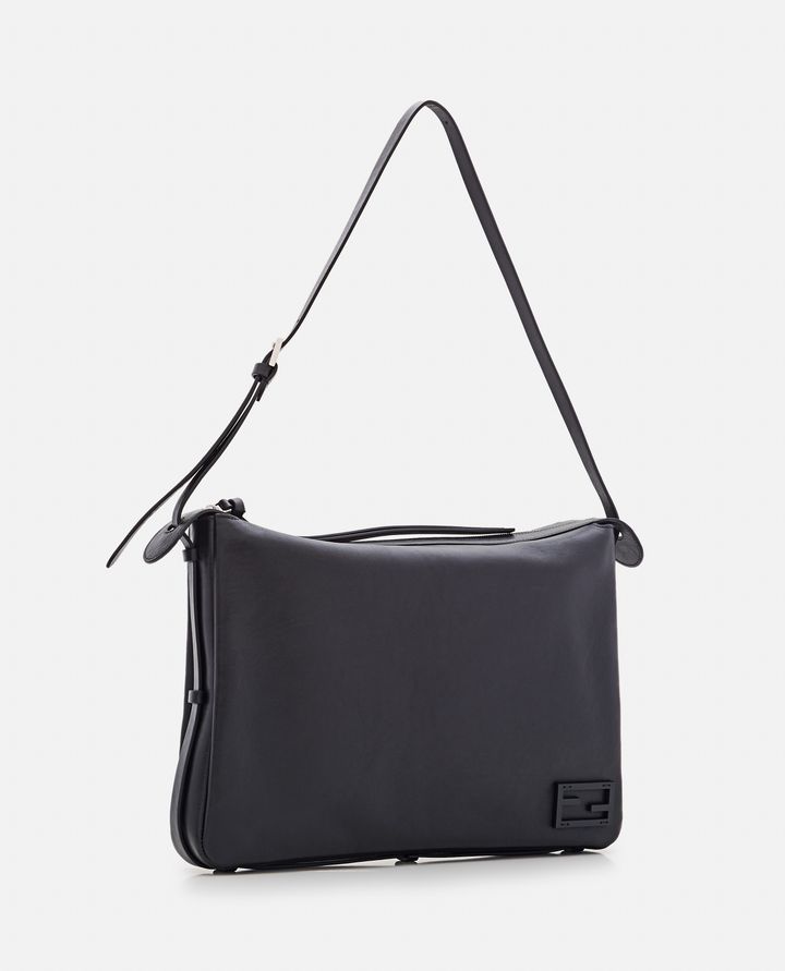 Fendi - LARGE SIMPLY FENDI LEATHER SHOULDER BAG_2