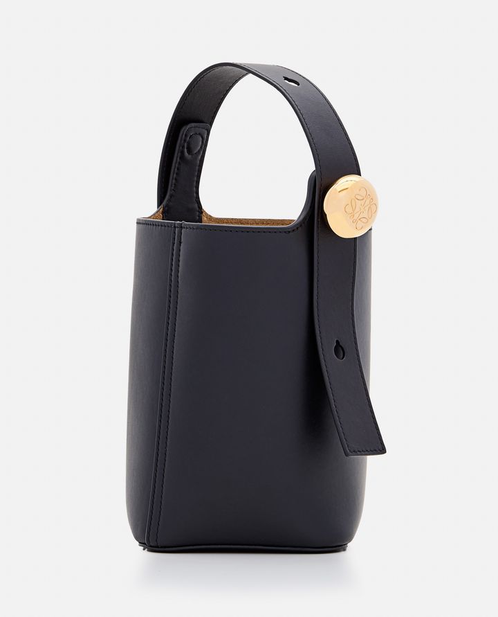 Loewe - MINI PEBBLE BUCKET LEATHER BAG_2