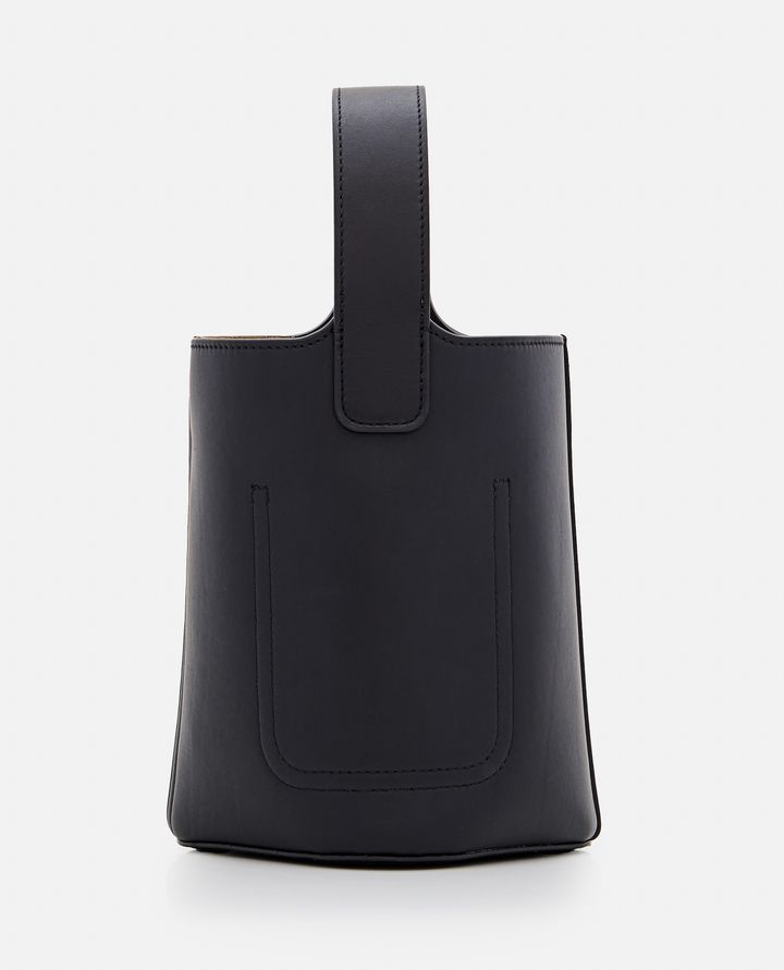 Loewe - MINI PEBBLE BUCKET LEATHER BAG_4