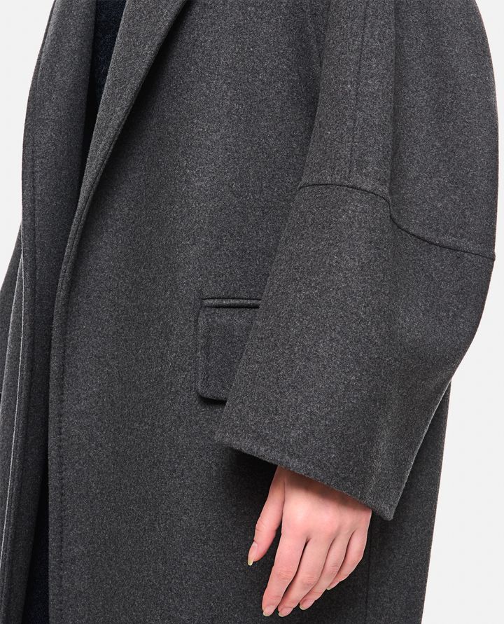 Max Mara - ASBURGO WOOL AND CASHMERE OVERSIZE BELTED COAT_4