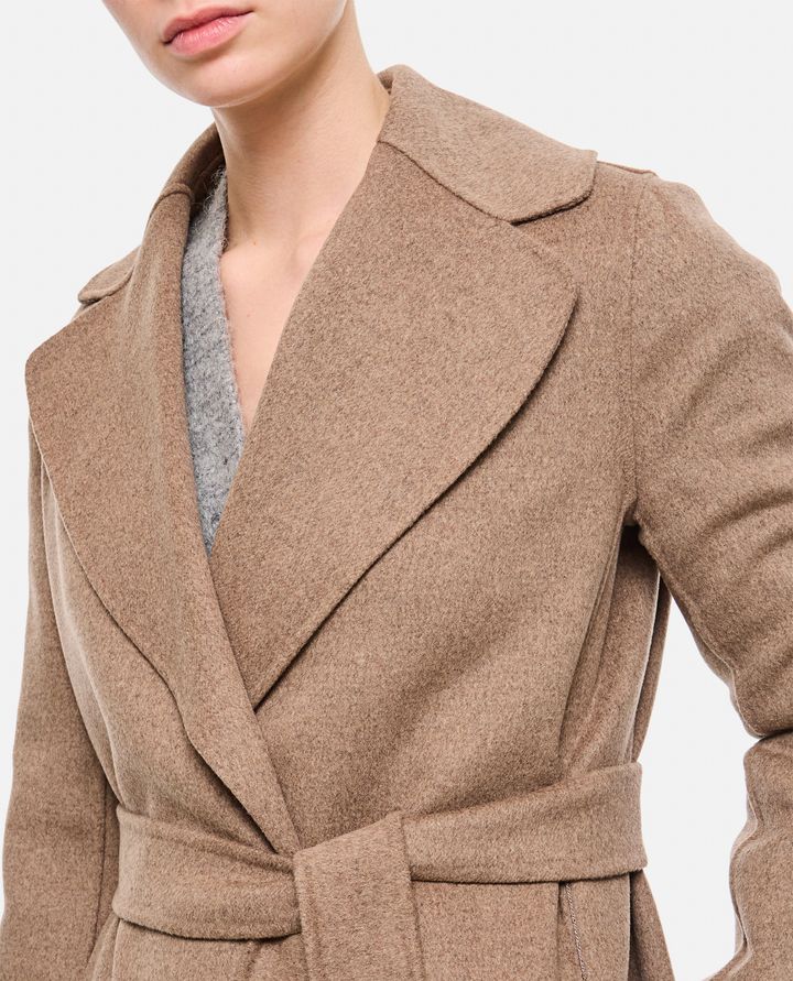 S Max Mara - POLDO WOOL BELTED COAT_4