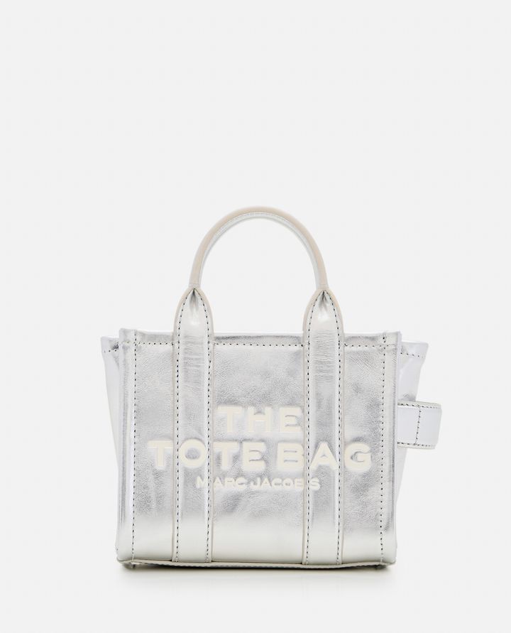 Marc Jacobs - THE MINI TOTE METALLIC LEATHER BAG_6