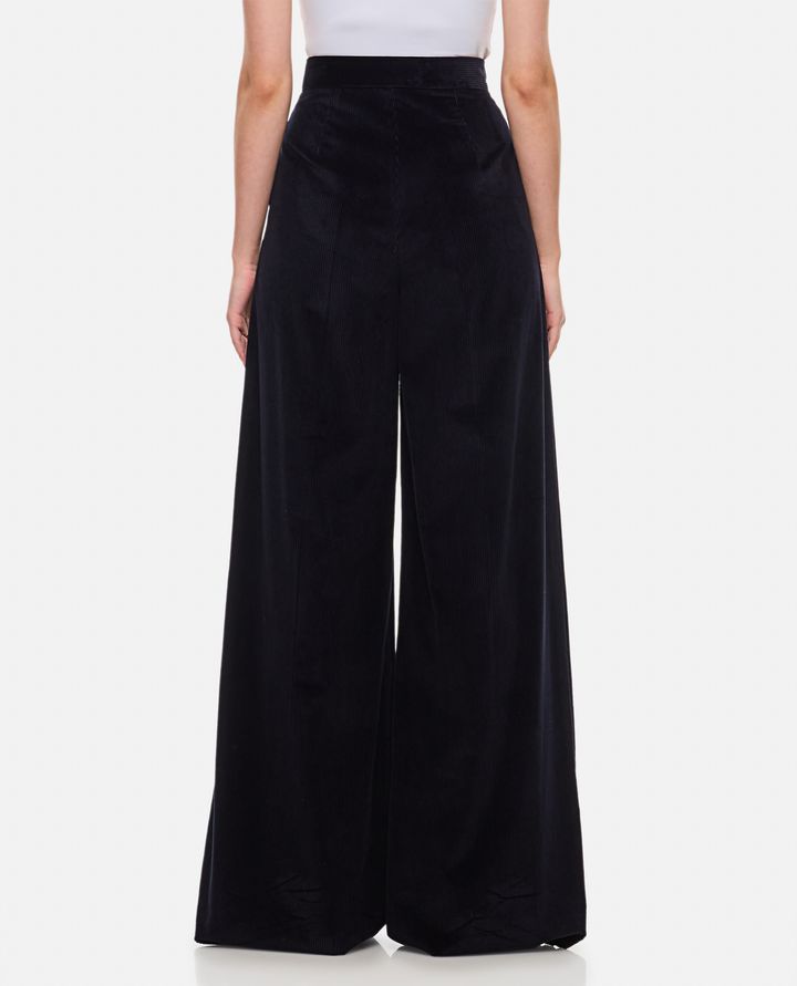 Max Mara - GILLY VELVET WIDE LEG PANTS_3