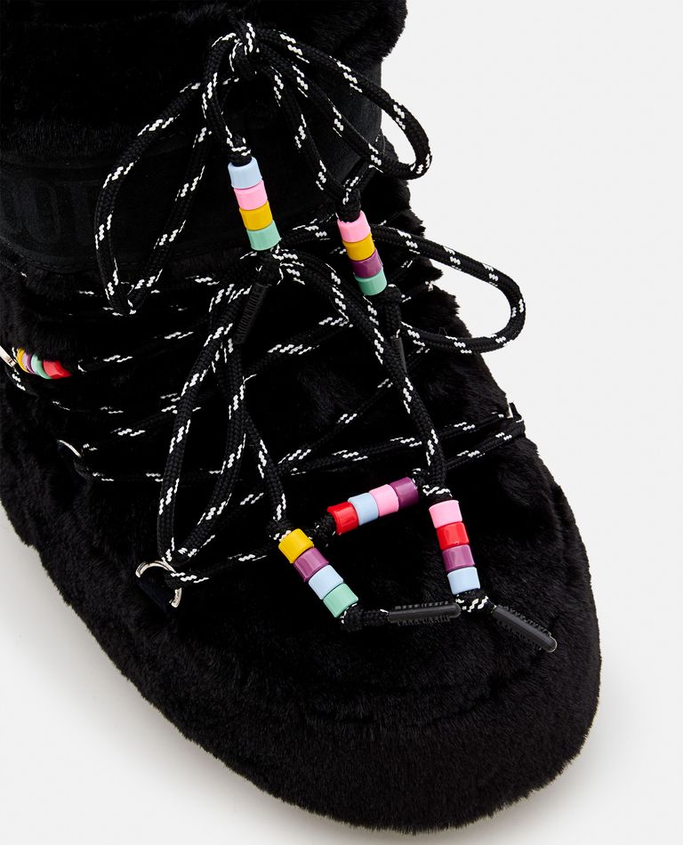 ICON LOW FAUX FUR BEADS BOOTS for Women - Moon Boot sale | Biffi