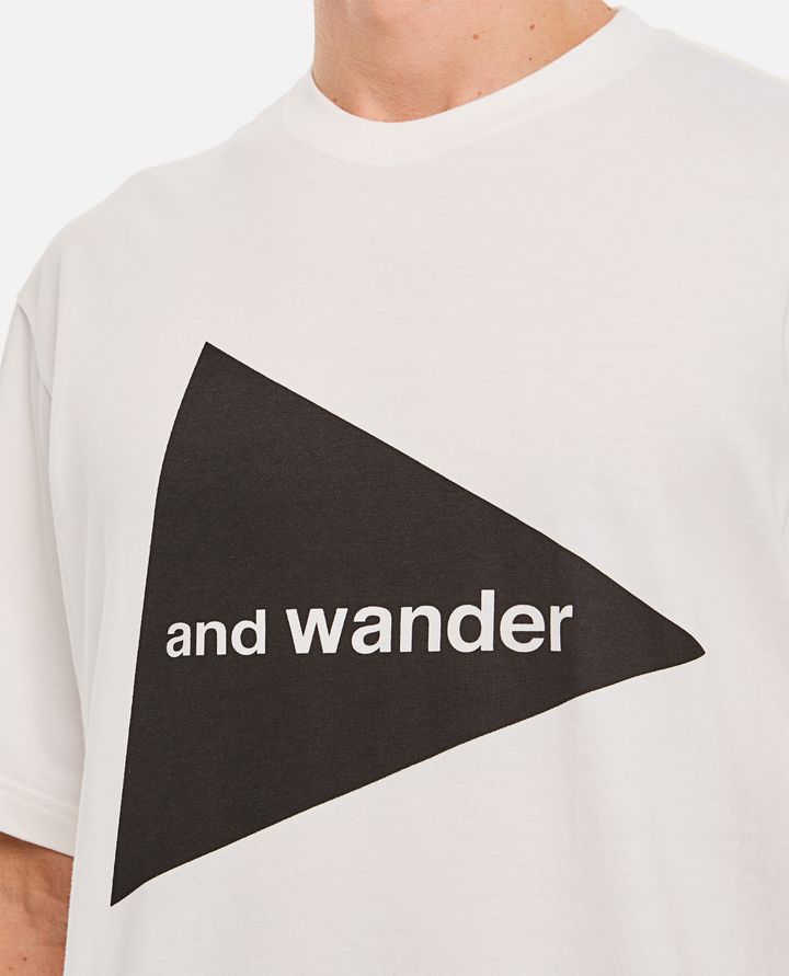 And Wander - AND WANDER LOGO T-SHIRT_4