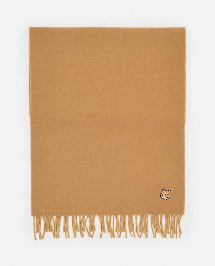 Maison Kitsuné - FRINGED SCARF WITH FOX_1